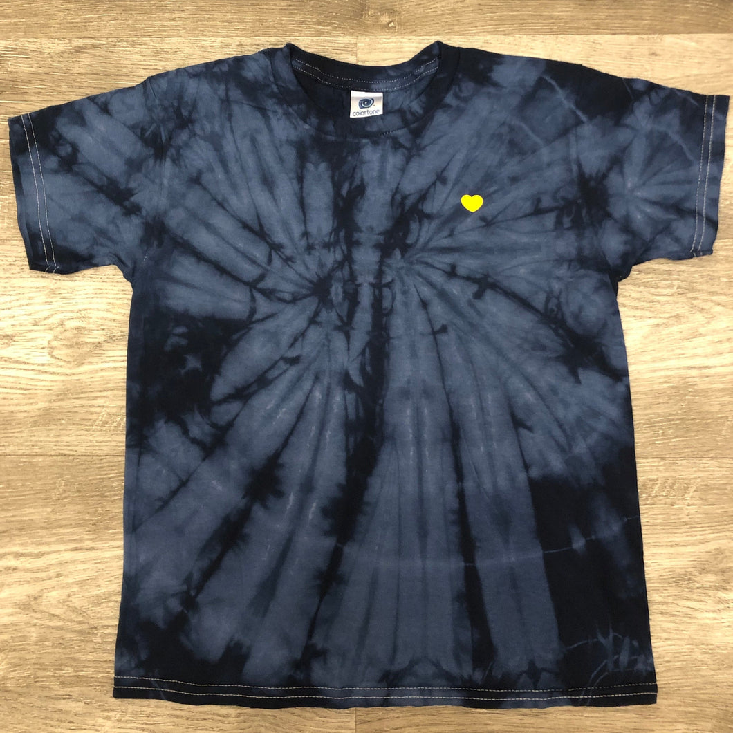 Blue Tye-Dye Childs T-shirt (Youth 6-8)