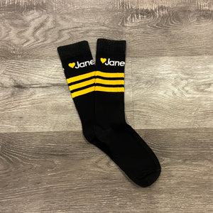 Black Jane Socks